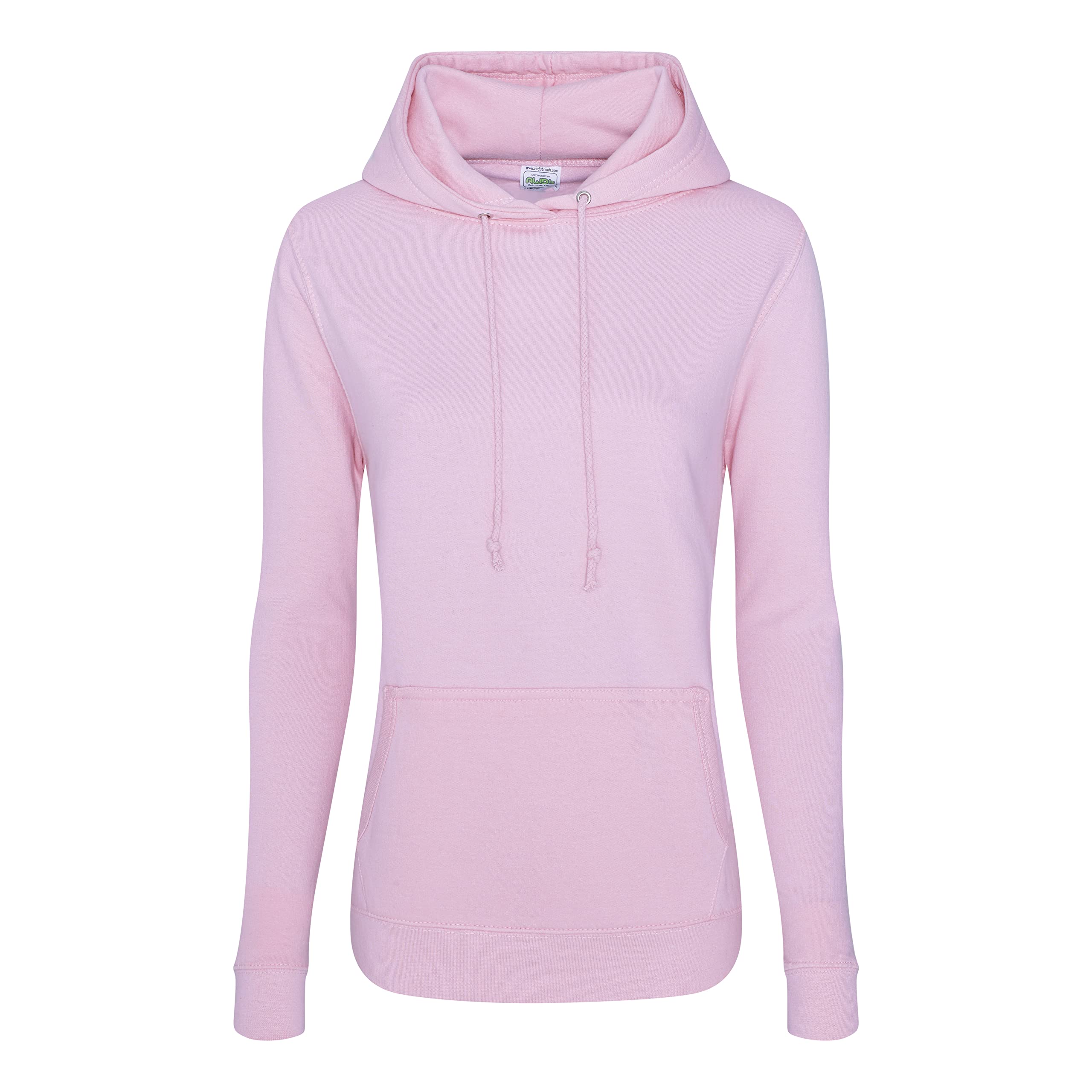 AWDis JH01F Ladies College Hoodie - Baby Pink - L