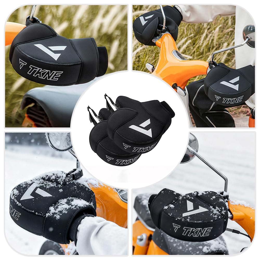 Guantes Moto para Benelli Leoncino 250, Outdoor Waterproof, Espesamiento Warmers Manopla de Manilla, Aplica A Proteger Manos Congelación