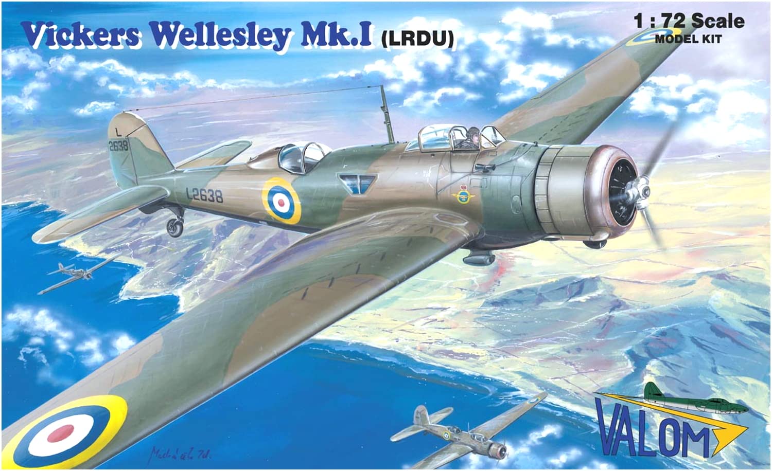 Amazon | バロム 1/72 イギリス空軍 ビッカース ウェルズリー Mk.1 長