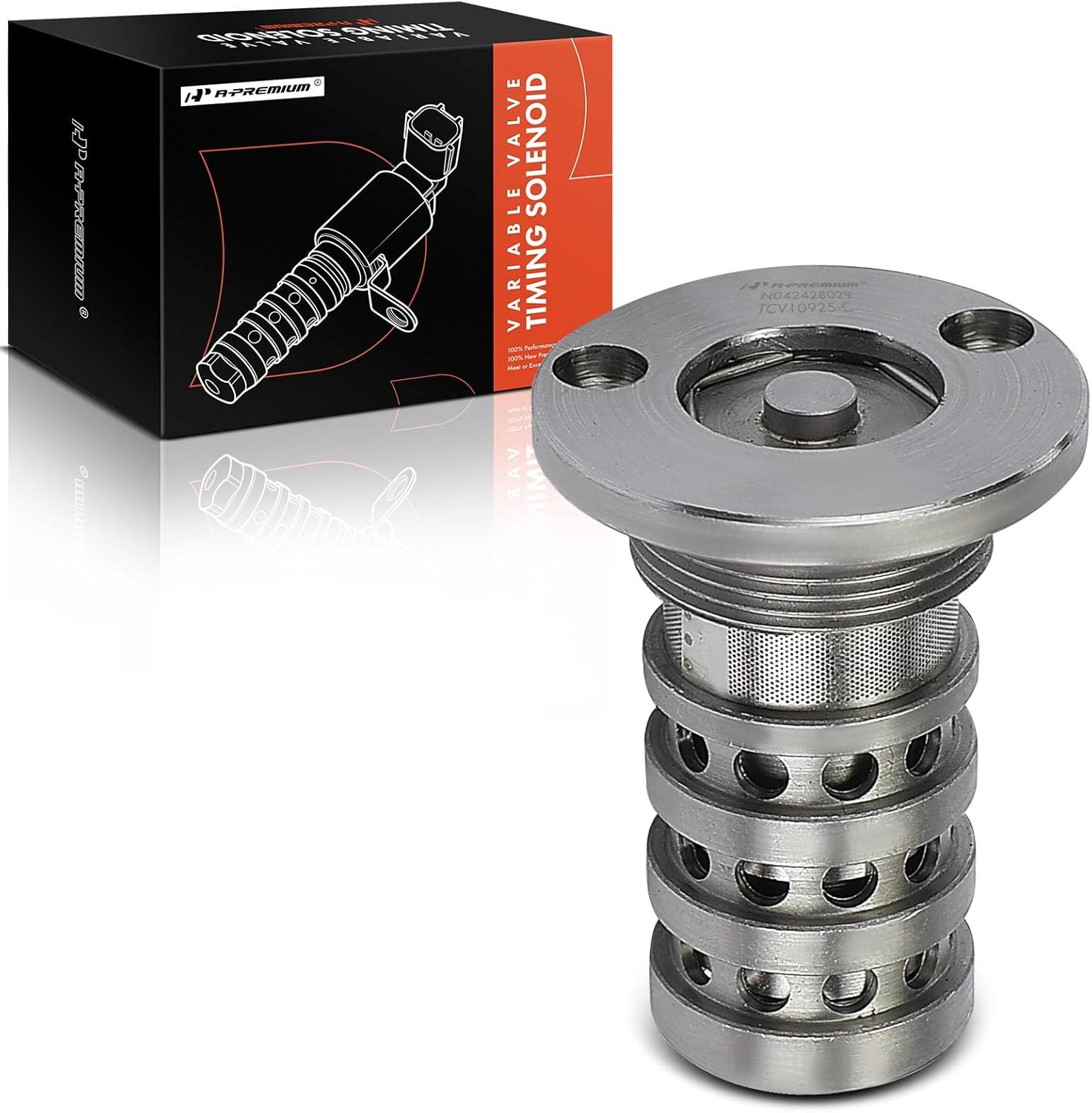 A-Premium Engine Variable Valve Timing (VVT) Solenoid Compatible with Volkswagen Passat 2018-2022, Tiguan 2019-2023, Beetle 2018-2019, 2.0L, Replace# 06J109257M, 06J109257Q