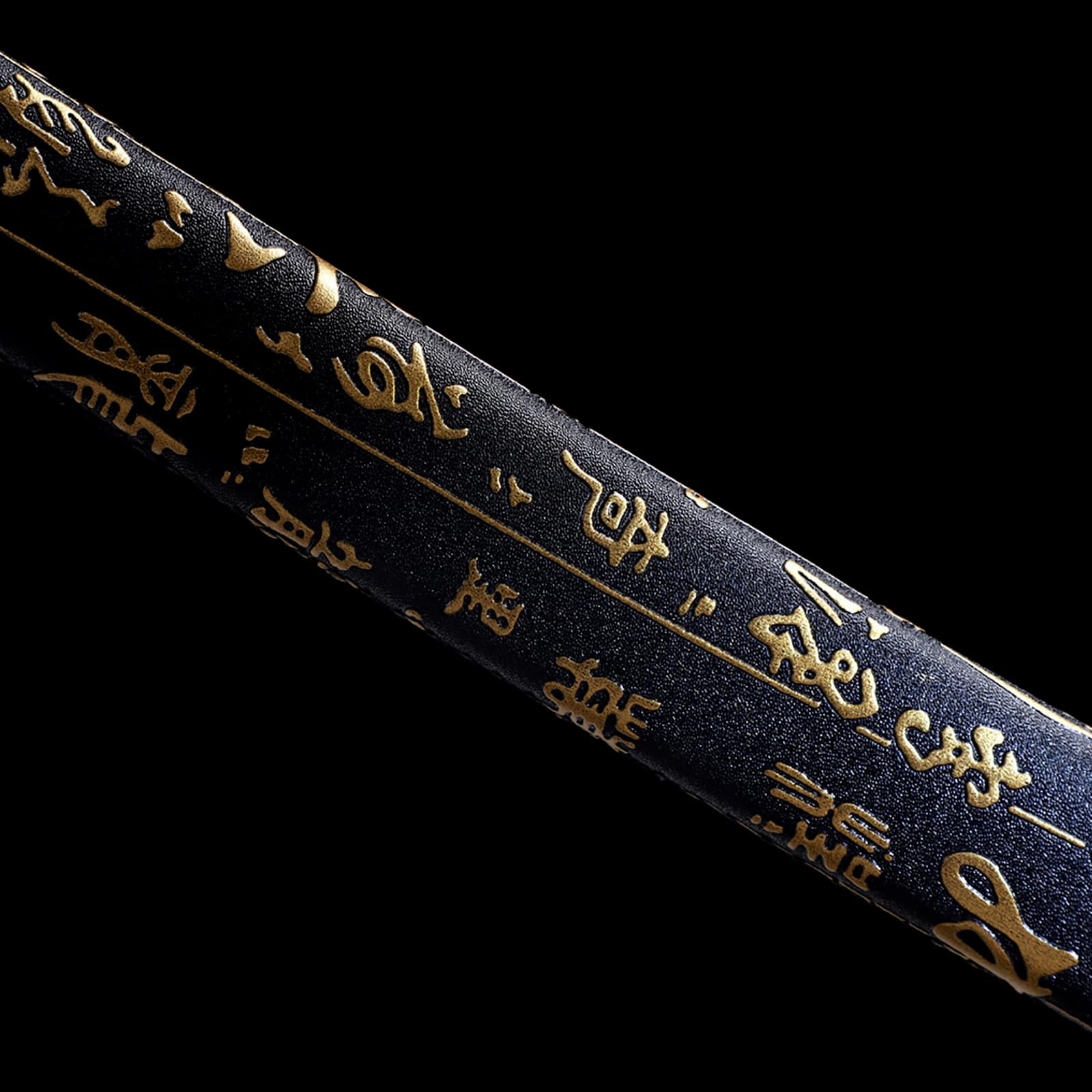 Katana de Madera Hecha a Mano de 103 cm,Vaina Envuelta en Cuero,Hoja Hecha de bambú,Espada samurái de Madera para Cosplay,Artes Marciales,Kendo,Accesorios,Entrenamiento,decoración