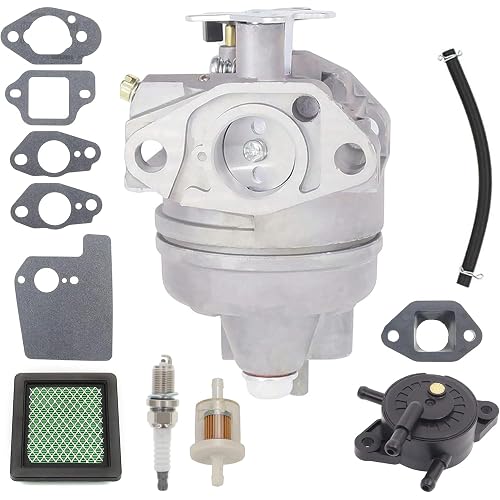 16100-Z1A-802 Carburetor for Honda 16100-Z1A-801 GC190 GC190A GC190LA Engines Lawn Mower with 16700-Z0J-003 Fuel Pump 17211-ZL8-023 Air Cleaner
