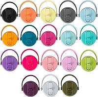 Vista 2 de Tapa de popote para Hydro Flask de boca ancha de 32 40 onzas, tapas con mango flexible compatible con HydroFlask, tapa flexible deportiva