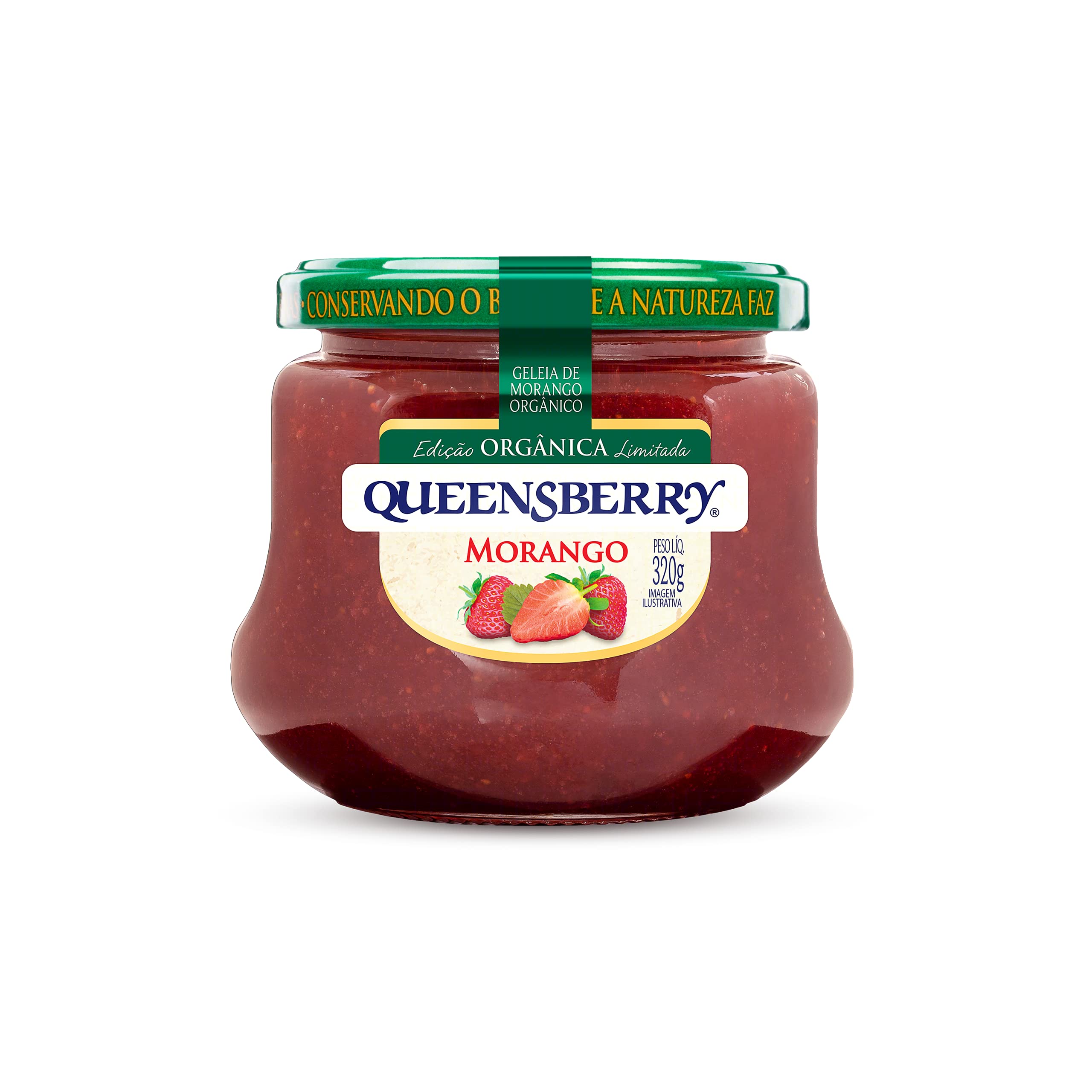 Queensberry Geleia de Morango Orgânico 12.320 | Amazon.com.br