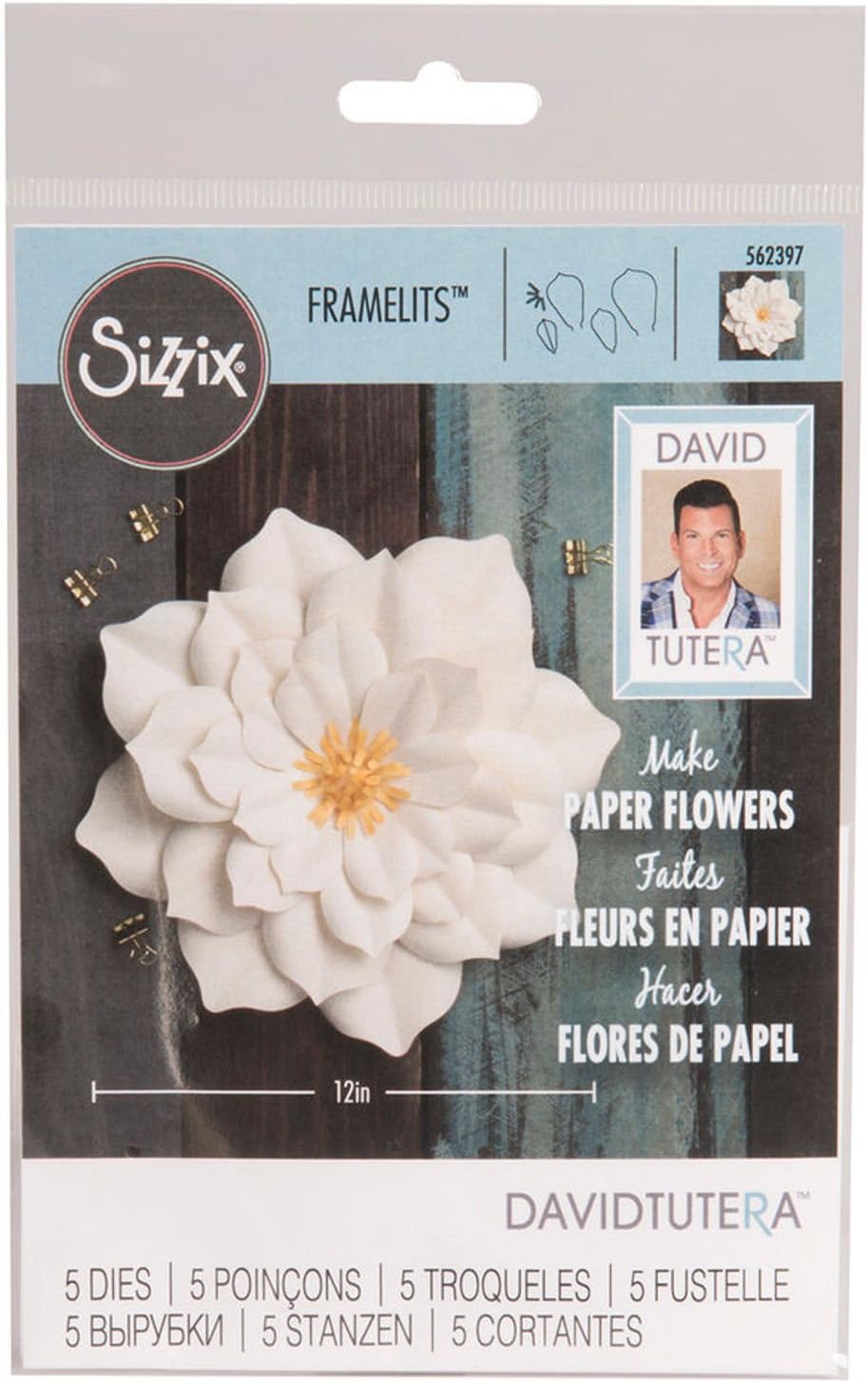 Sizzix Sizzix Framelits Large Lily 5 Dies #562397