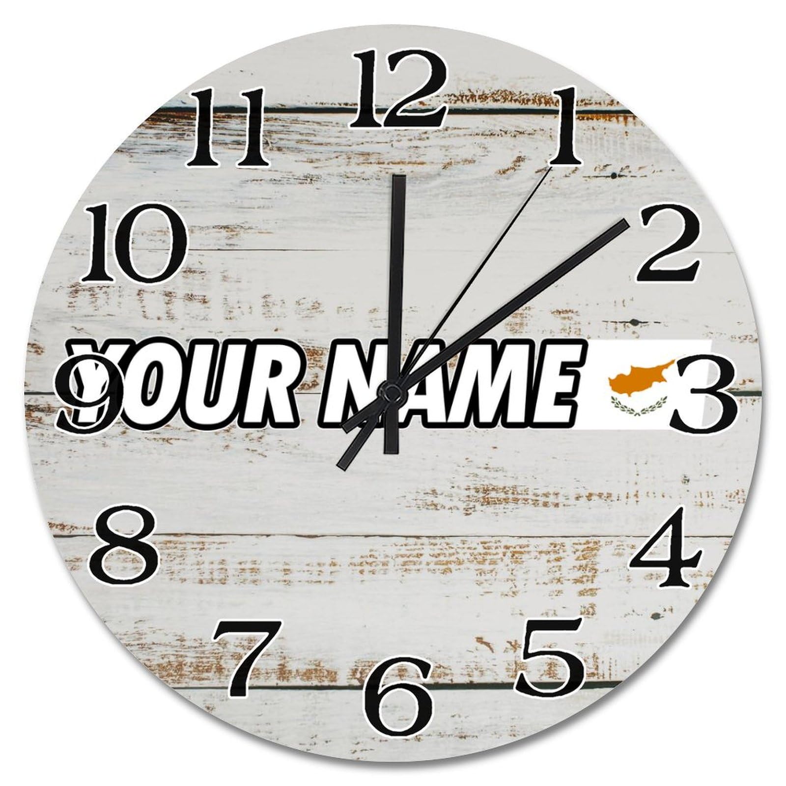 Horloge de voyage Chypre pour créer une ambiance évasion en chambre