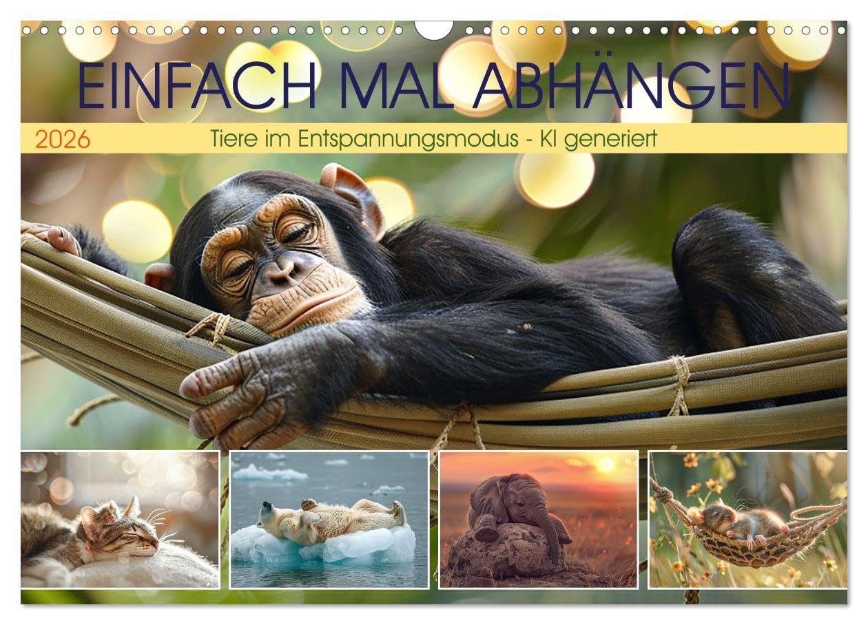 Just hang out UK-Version (Wall Calendar 2026 DIN A3 Landscape), CALVENDO 12 Month Wall Calendar โ image 1