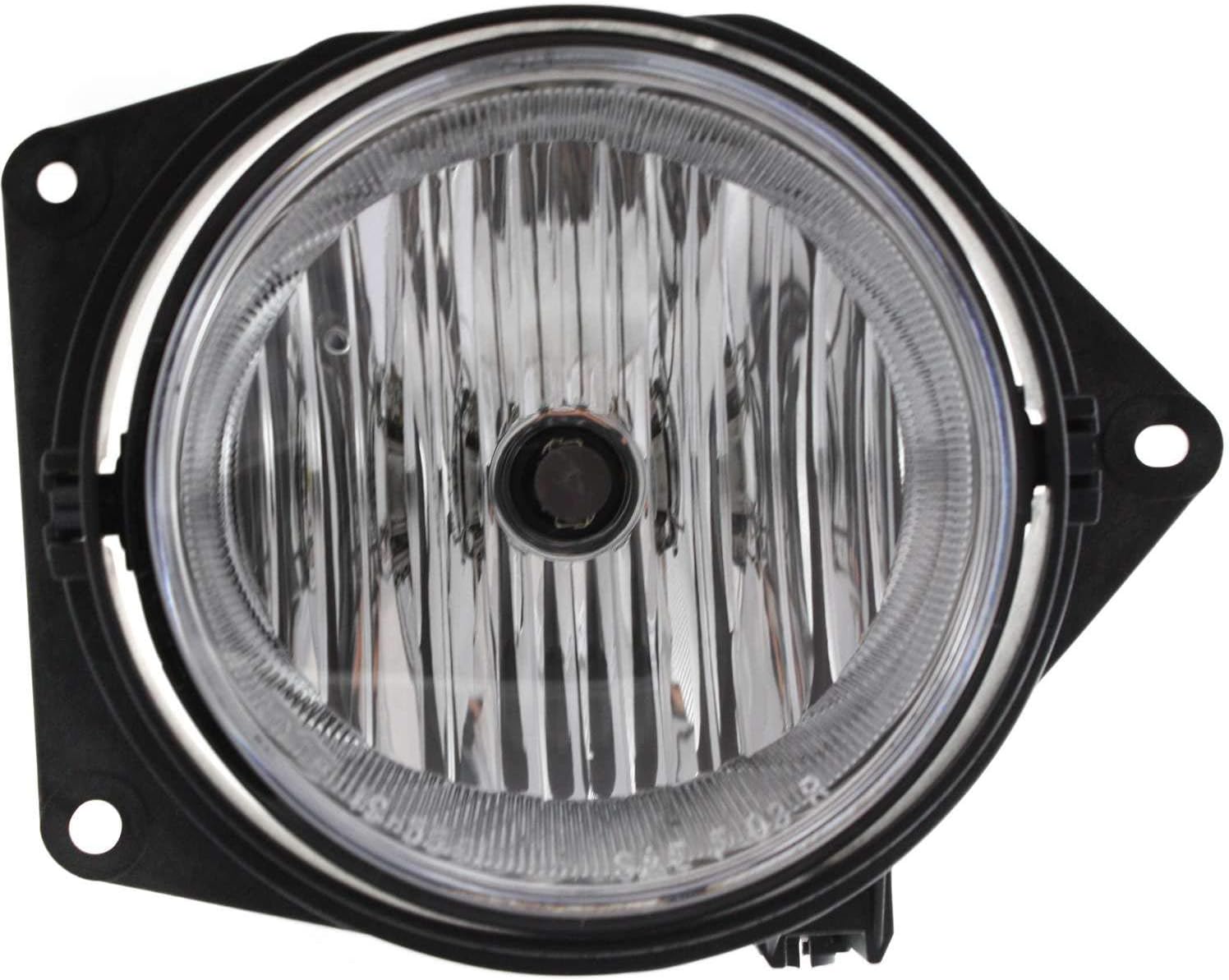 Evan Fischer Front Fog Light Set of 2 Compatible With 2006-2010 Hummer H3, Fits 2009-2010 Hummer H3T OE comparable With bulb(s) Driver and Passenger Side