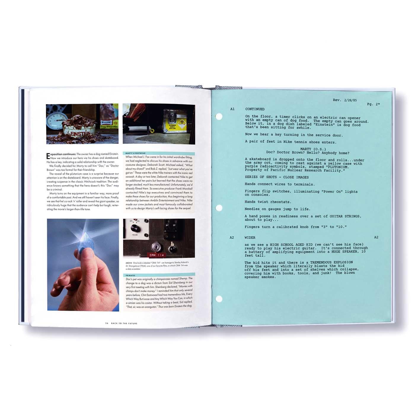 Back to the Future Script Book