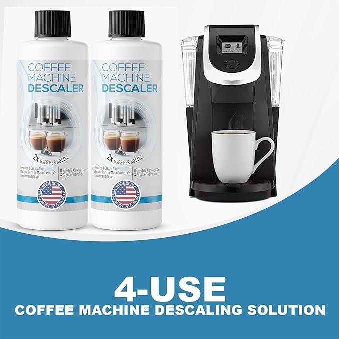 Descalcificador Líquido para Cafeteras - Pack de 2 Botellas (4 Usos) miniatura 3