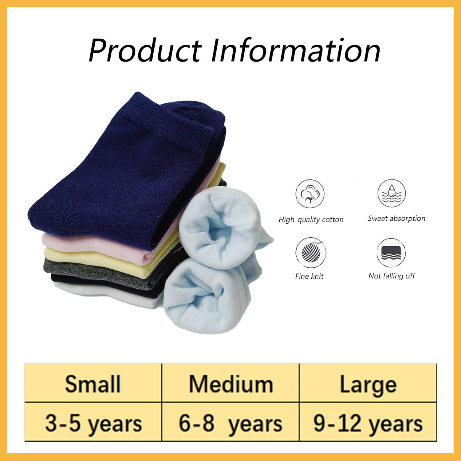 Boys Crew Dress Socks Cotton Seamless Toddler Socks for Kids Boys Girls Uniform School 2 Pack Sock - Image 5