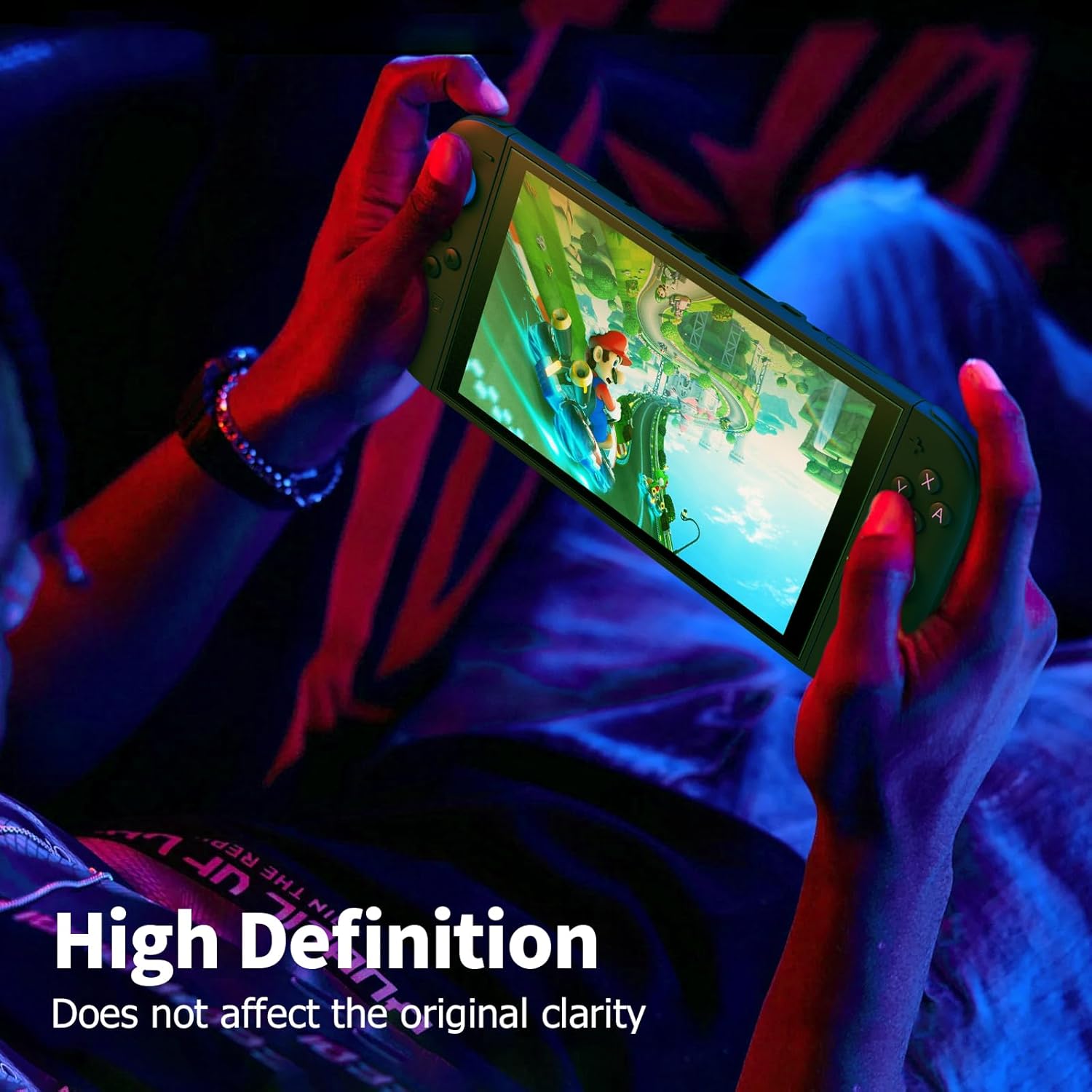 Ambison [2 Pack Matte Finish Glass Screen Protector Compatible with Nintendo Switch 2 Model 2025 7.9inch, Anti Glare-Reduce Reflection/Smooth as Silk for Game/Anti-Fingerprint/Tempered Glass/Full Coverage/No Bubbles - Image 8