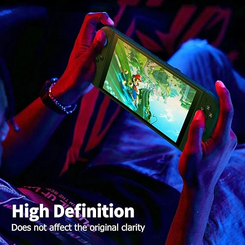 Miniatura 8 de Ambison Paquete de 2 protectores de pantalla de vidrio con acabado mate compatibles con Nintendo Switch 2 modelo 2025 de 7.9 pulgadas,