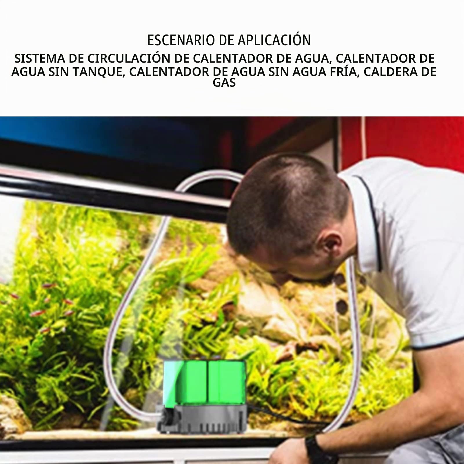 Bomba de Drenaje Automática para Piscina y Cubierta 1200 GPH Bomba de Agua para Desagüe con Función Autoapagado y Protección contra Sobrecalentamiento