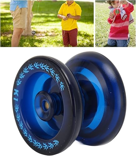 Miniatura 5 de Yoyo portátil, ABS de moda sensible YoyoToy con 5 cuerdas azul oscuro