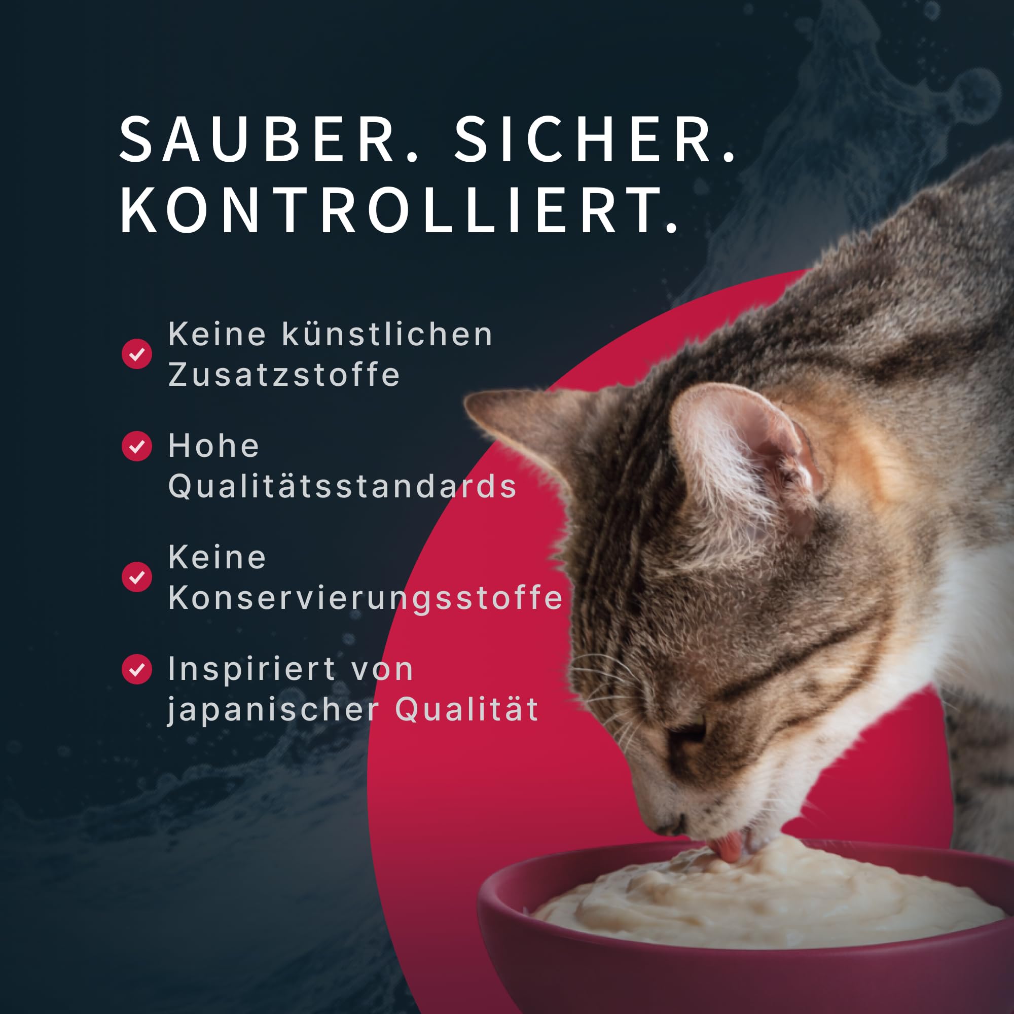Katzenfutter Nass Mousse Rind Thunfisch Unterstützung Gelenke (55g x 12Pack