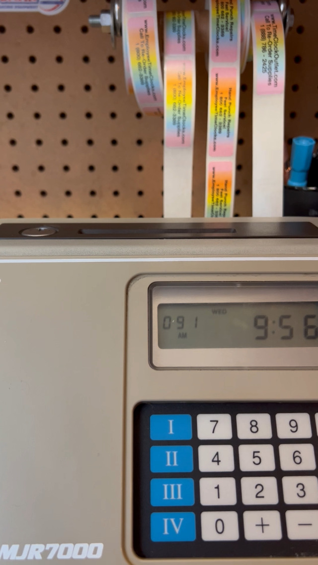 Amazon.com: Amano MJR-7000 Programmable & Calculating Time