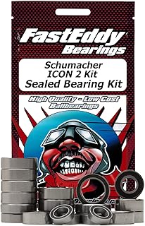 FastEddy Bearings Compatible with Schumacher ICON 2 Kit Sealed Bearing Kit