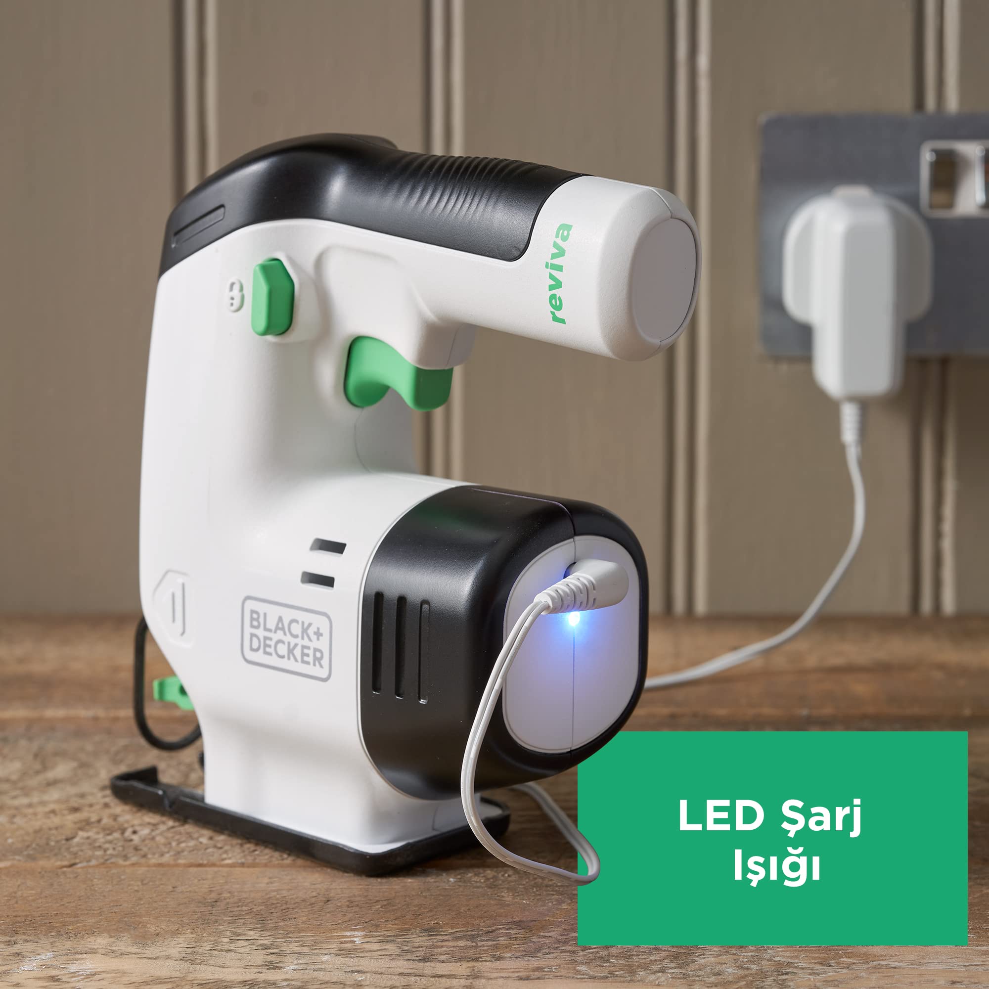Black + Decker Reviva 12V Şarlı Dekupaj Testere Makinesi