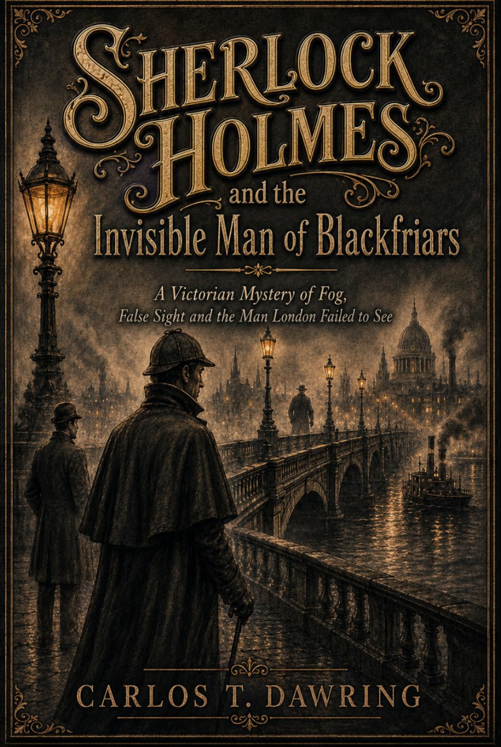 Sherlock Holmes and the Invisible Man of Blackfriars: A Victorian Mystery of Fog, False Sight and the Man London Failed to See (The Carlos T Dawring Victorian Murder Mysteries)