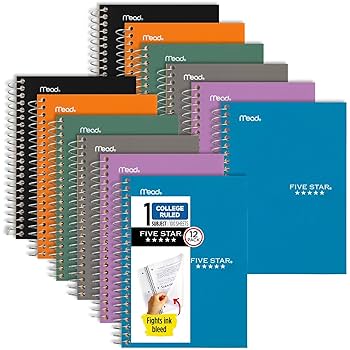 Amazon | Five Star スパイラルノート 7 x 4 3/8インチ 100枚