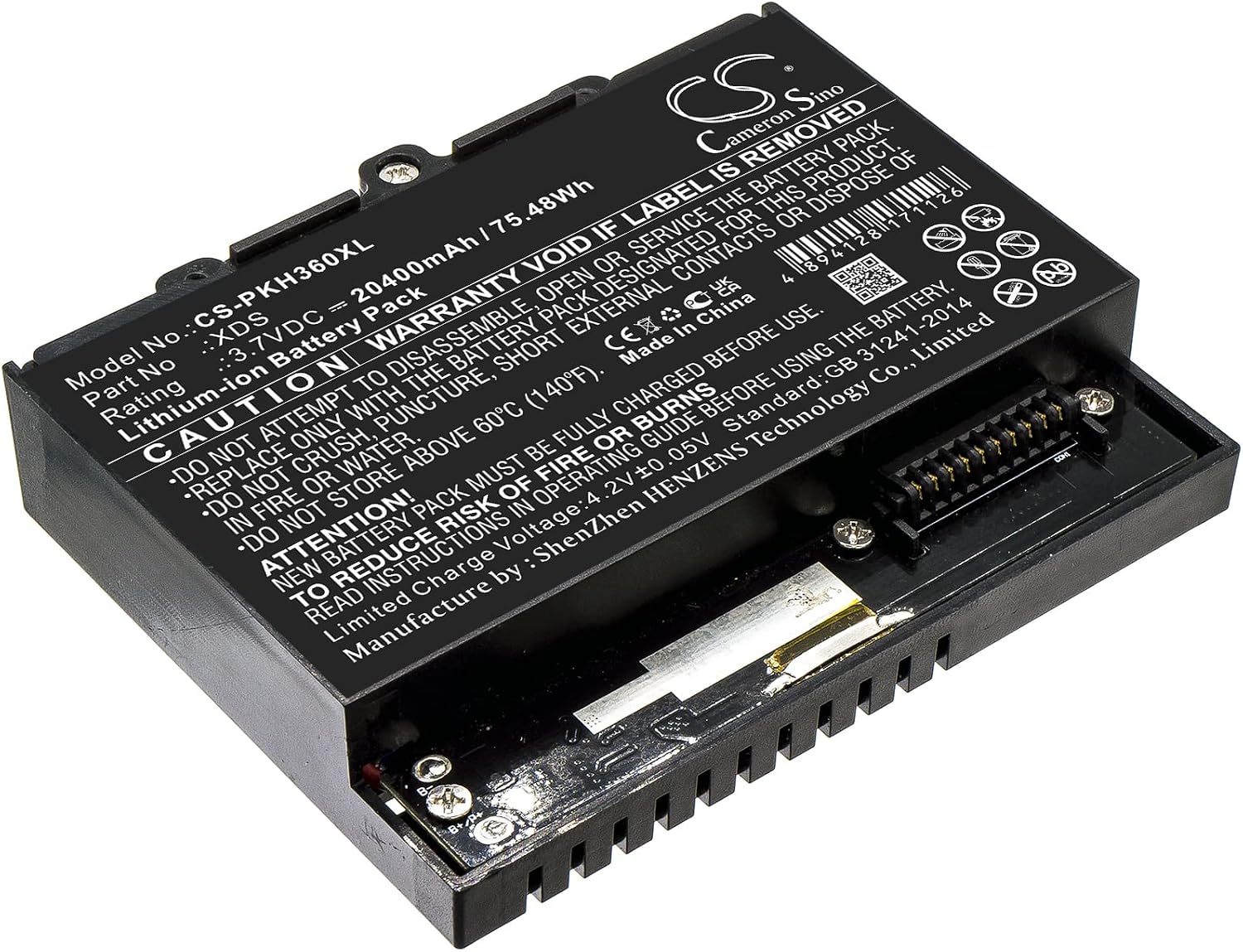 20400mAh XDS Battery for Peaktech 1360 Oszilloskop 1360 P 1340 P 1341 P 1355 P 1360 P 1362 P 1363 P 1370 P 1375 Oscilloscope 1360