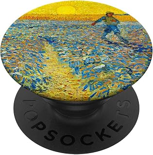 The Sower Painting Art Vincent Van Gogh Pop Mount Socket PopSockets PopGrip: Swappable Grip for Phones & Tablets