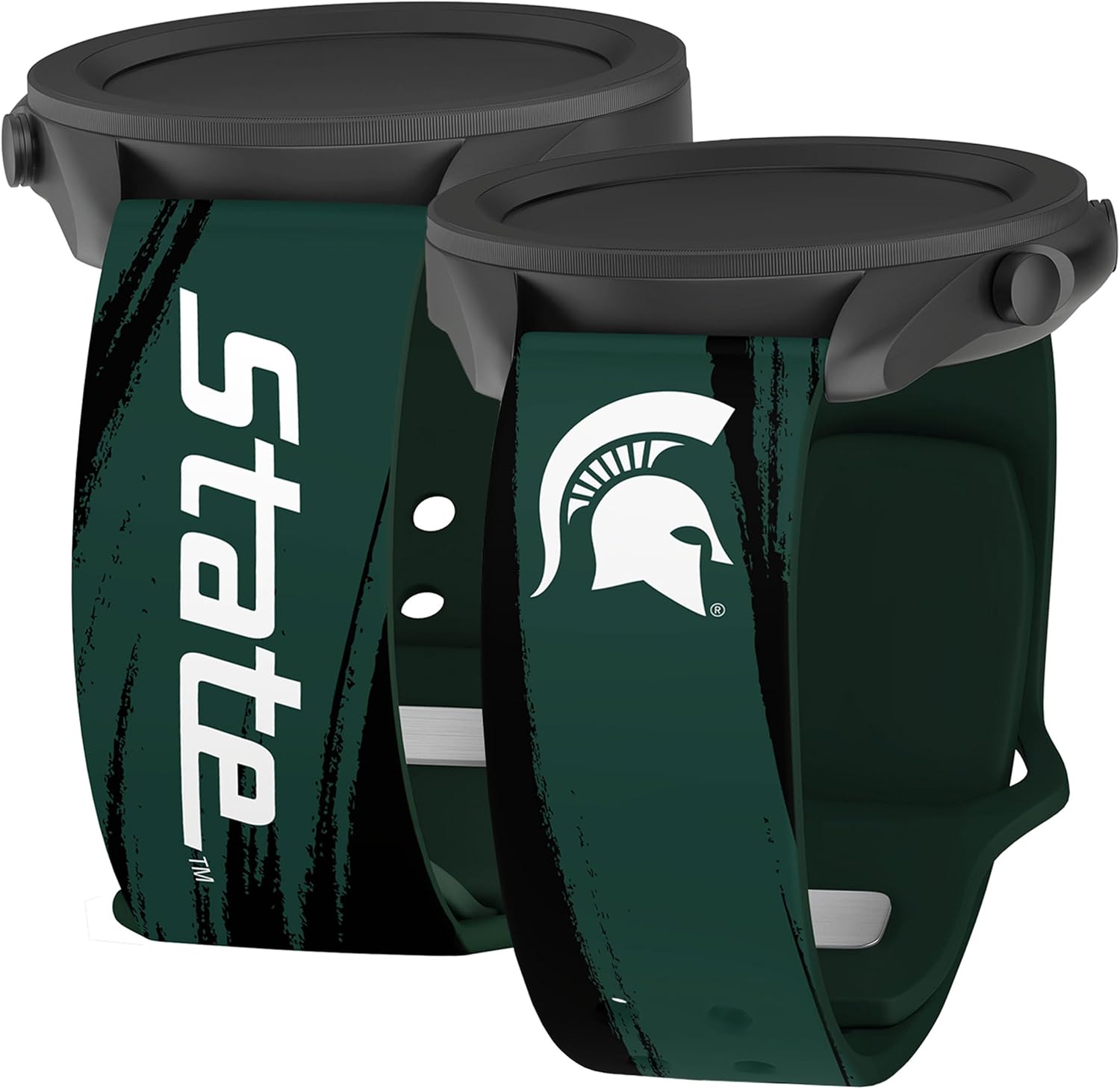 Affinity Bands Michigan State Spartans HD Watch Band Compatible with Samsung Galaxy Watch and more