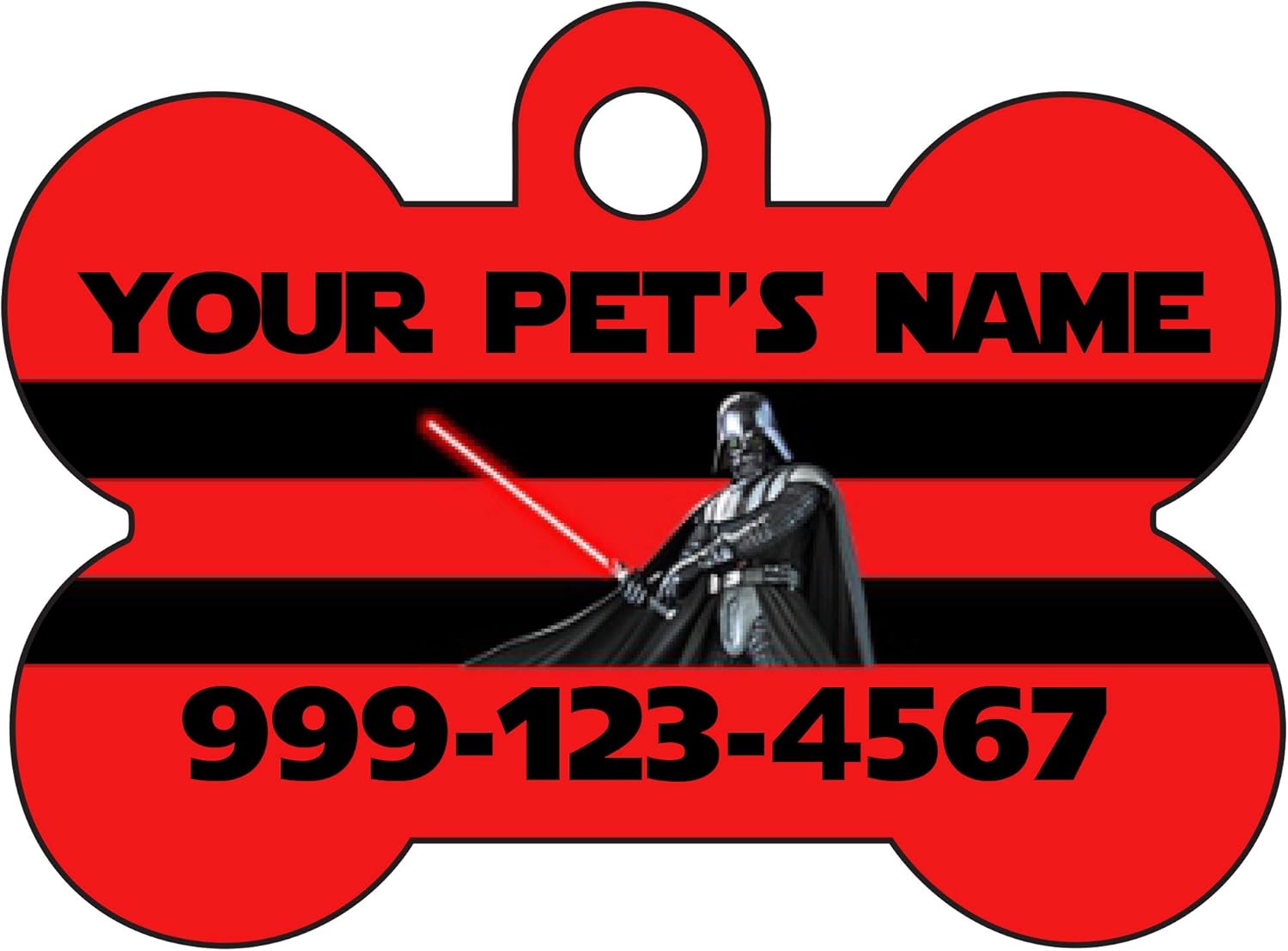 darth vader dog tag