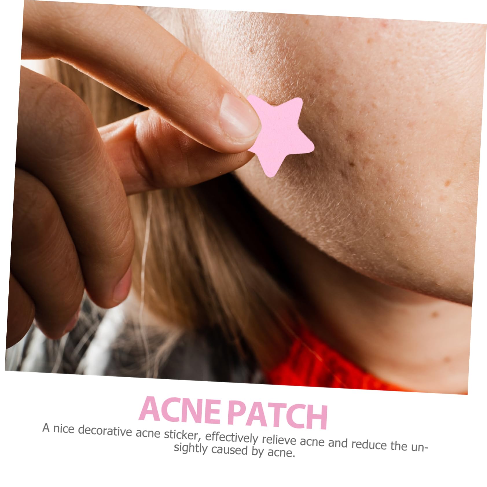 2 Series Parches Para Acné Hidrocoloides Coloridos De Parches Para Espinillas Con Estrellas Cubierta Invisible Y Cuidado De Cicatrices Faciales Para Y 4 Hojas*2