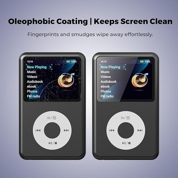 واقي شاشة innioasis Y1 Mp3، واقي شاشة مقاوم للخدش، ملمس ممتاز، متين، نفاذية جيدة للرطوبة، يمنع الخدوش من المفاتيح والأشياء الصلبة