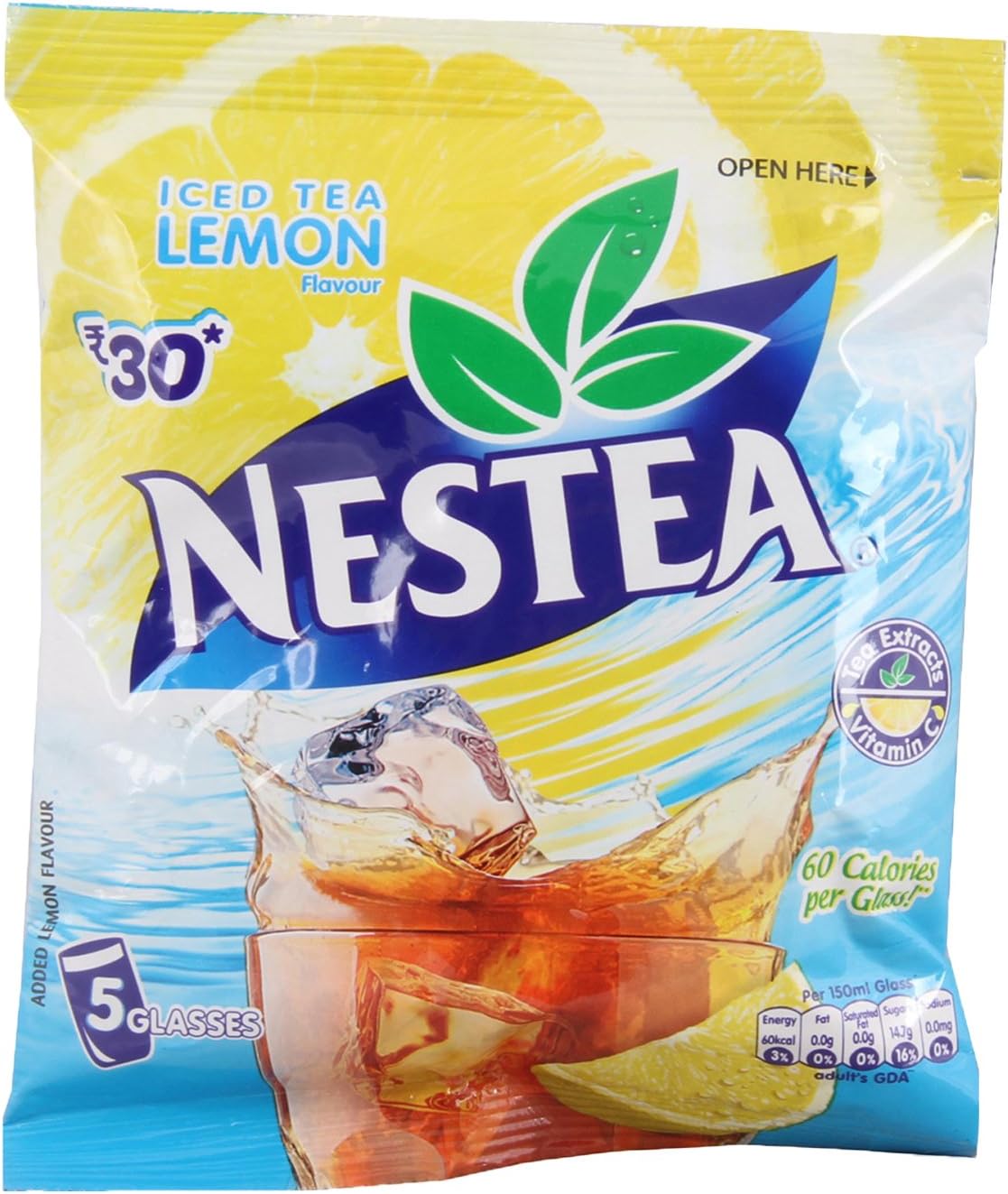 Iced Tea - Lemon, 75 Gram Pouch, Green Tea