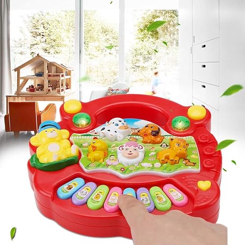 Miniatura 3 de Juguete de piano educativo musical, juguetes musicales para el desarrollo del bebé para niños mayores de 3 años de edad, juguetes eléctricos,