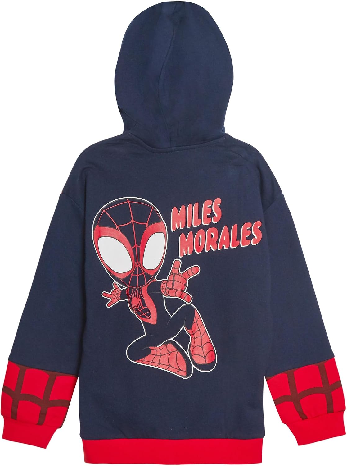Marvel Kids Spidey And His Amazing Friends Hoodie Dress Up Hooded Zipped Jackets Miles Morales Ghost Spider or Spidey image 4