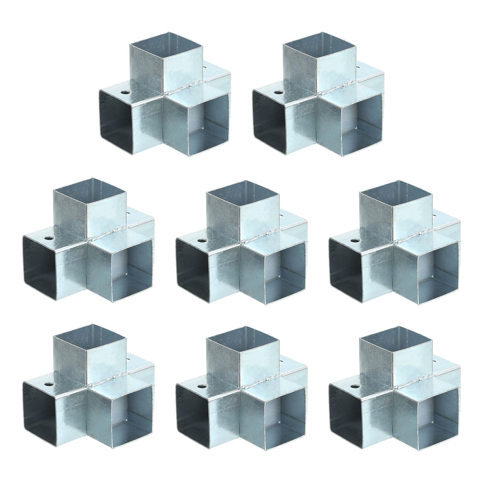 Support de tonnelle pour bois de 3,3 x 3,3 cm résolvant les problèmes d'assemblage d'angle droit