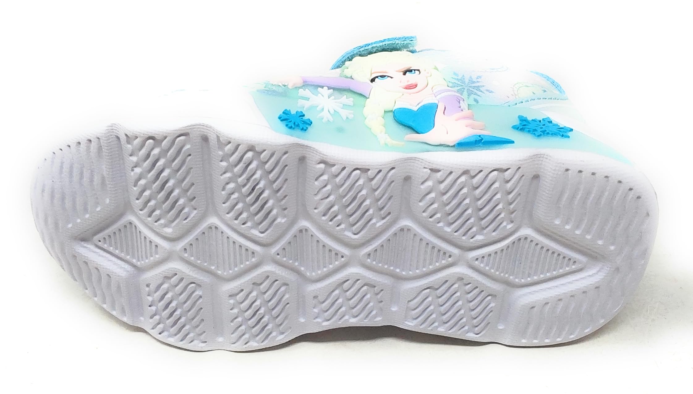 Zapatillas deportivas Frozen con luces, D4310823S, color azul agua, para niña, zapatillas de con suela amortiguada