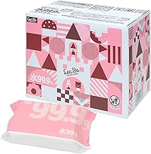 LEC Pure Water 99.9% Pure Water Mesh Sheet, 80 Sheets x 15 Pieces (1,200 Sheets), Collagen, Peach Leaf Extract, W Moisturizing Ingredients, Made in Japan