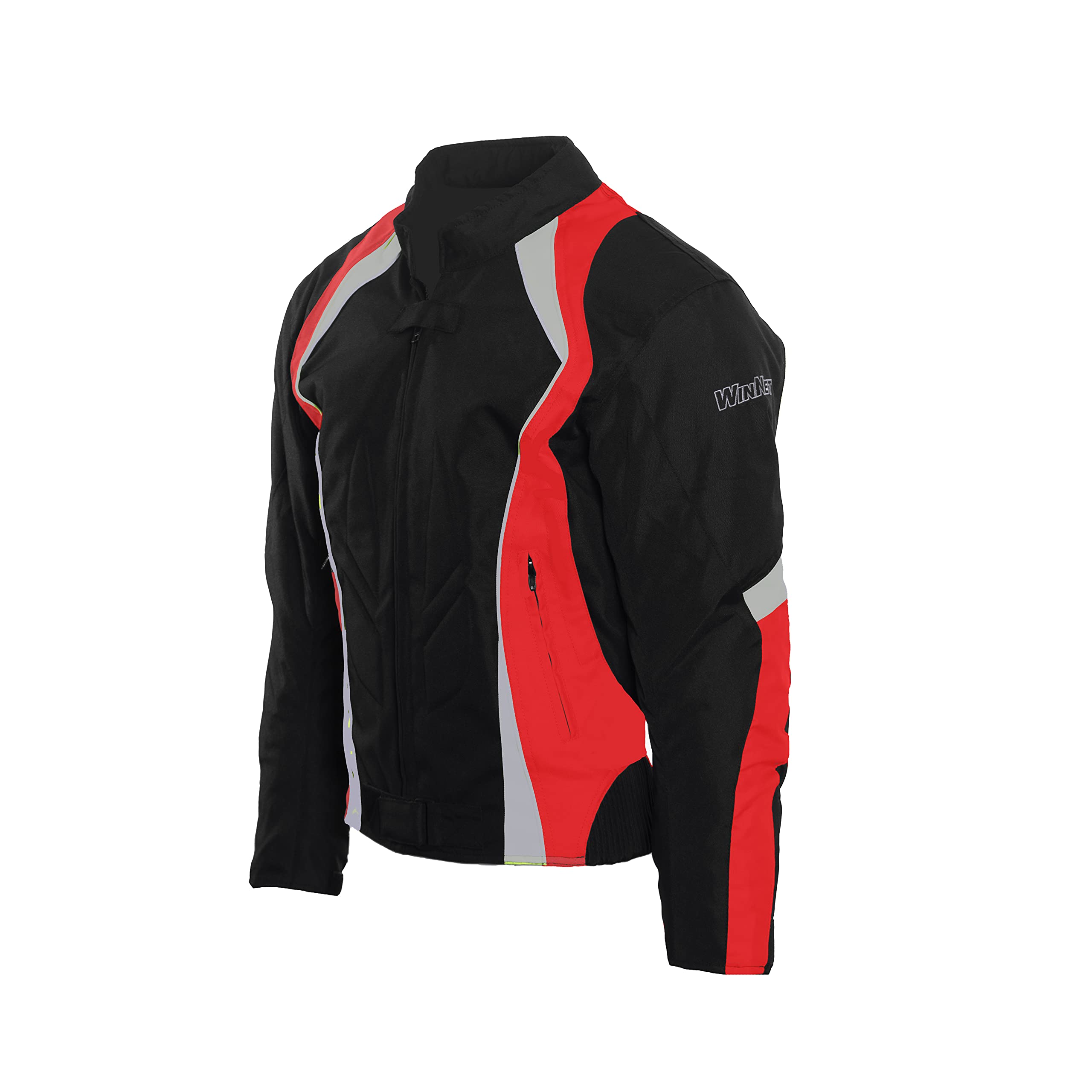 WinNet Completo da Moto 2 Pezzi Giacca e Pantaloni con Protezioni Omologate