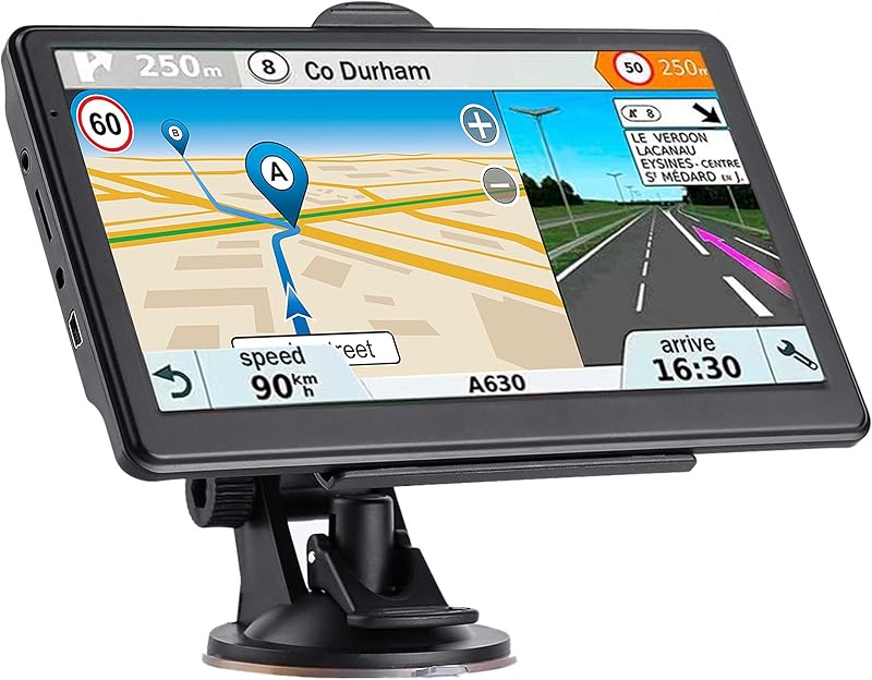 7" Touch Screen GPS Navigator 2026 Maps