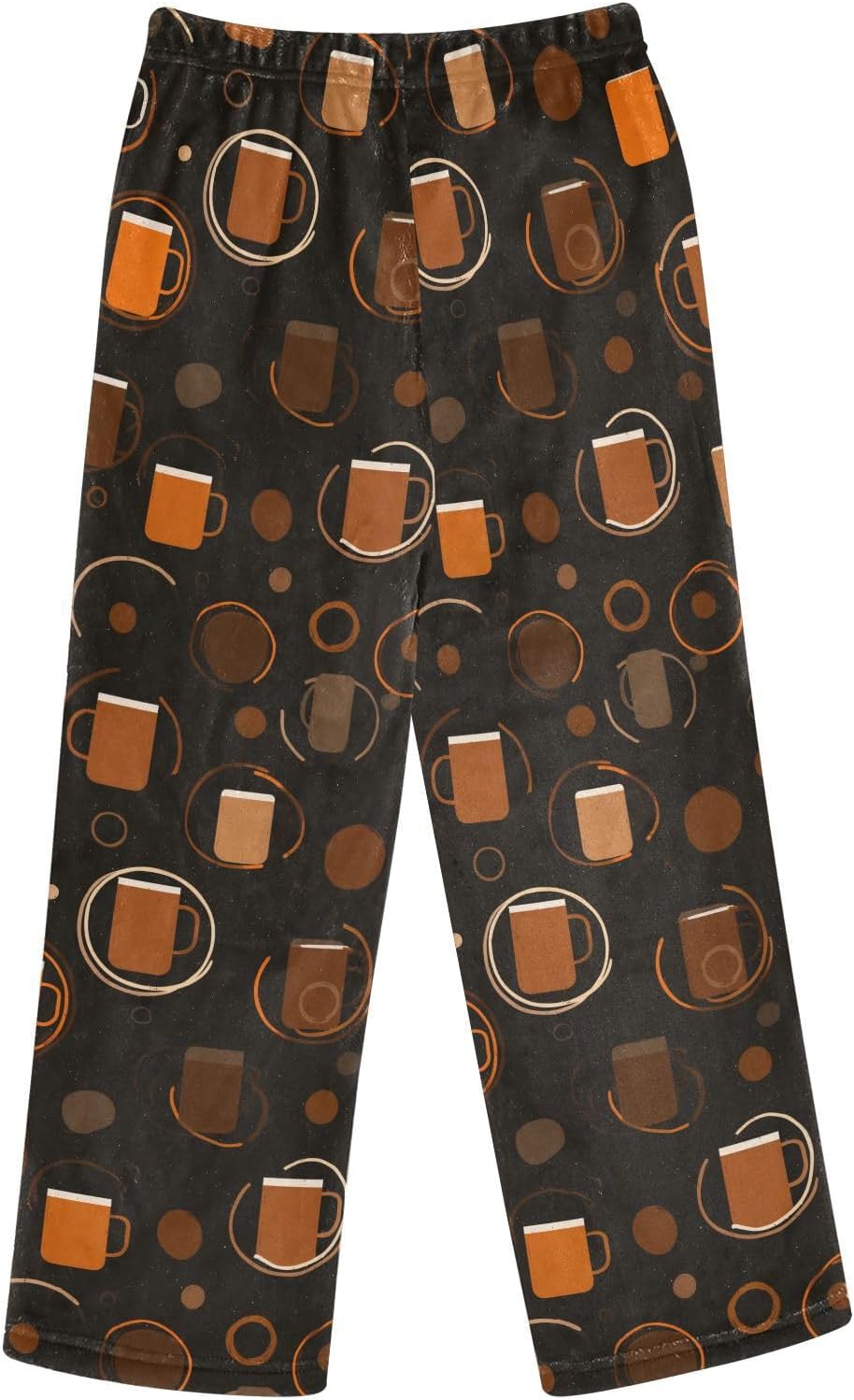 visesunny Beer Mugs Circular Boys Pants for Kids Fleece Bottoms Long Jogger Pants Trousers with Pockets Size 6-14Y