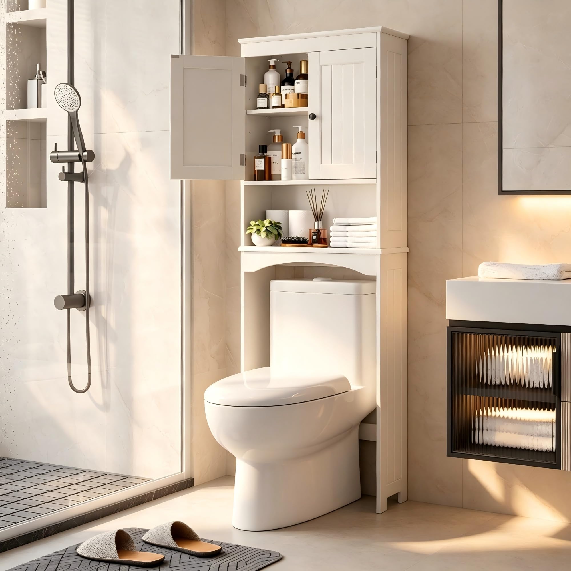 Bealife Over The Toilet Storage Cabinet