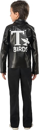 Miniatura 2 de Rubie's Disfraz de chaqueta de grasa para niño, mediano, T-Birds