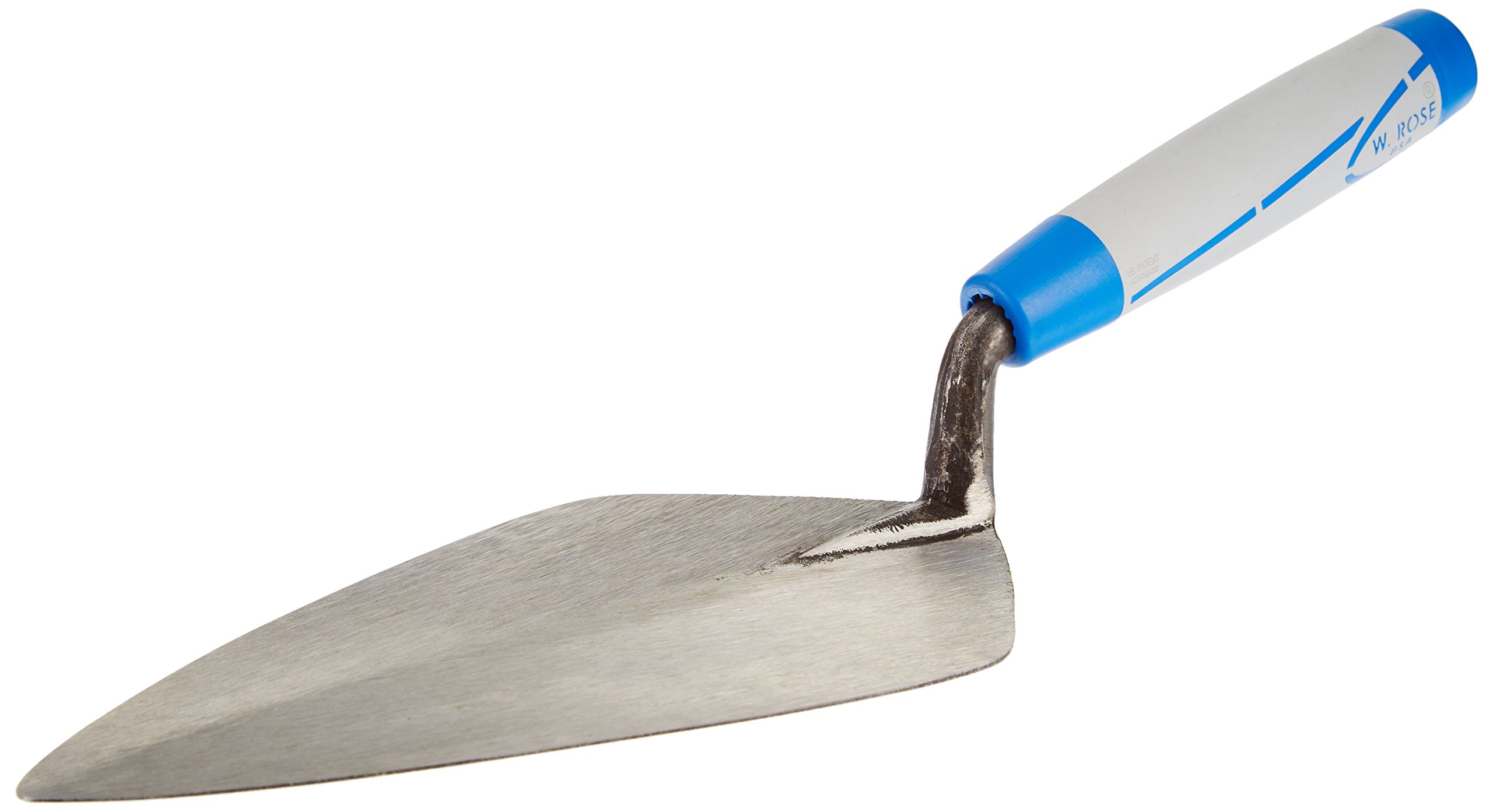 W. Rose Kraft Tool RO112-10 1/2 10-1/2” Wide London Brick Trowel w/6