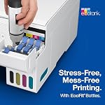 Bouteille d'encre Epson 522 EcoTank Ultra-haute capacité Noir & Couleur Pack Combo (T522120-BCS) Compatible avec ET-2720, 2800, 2803, 2840, 4700, 4800, 4810