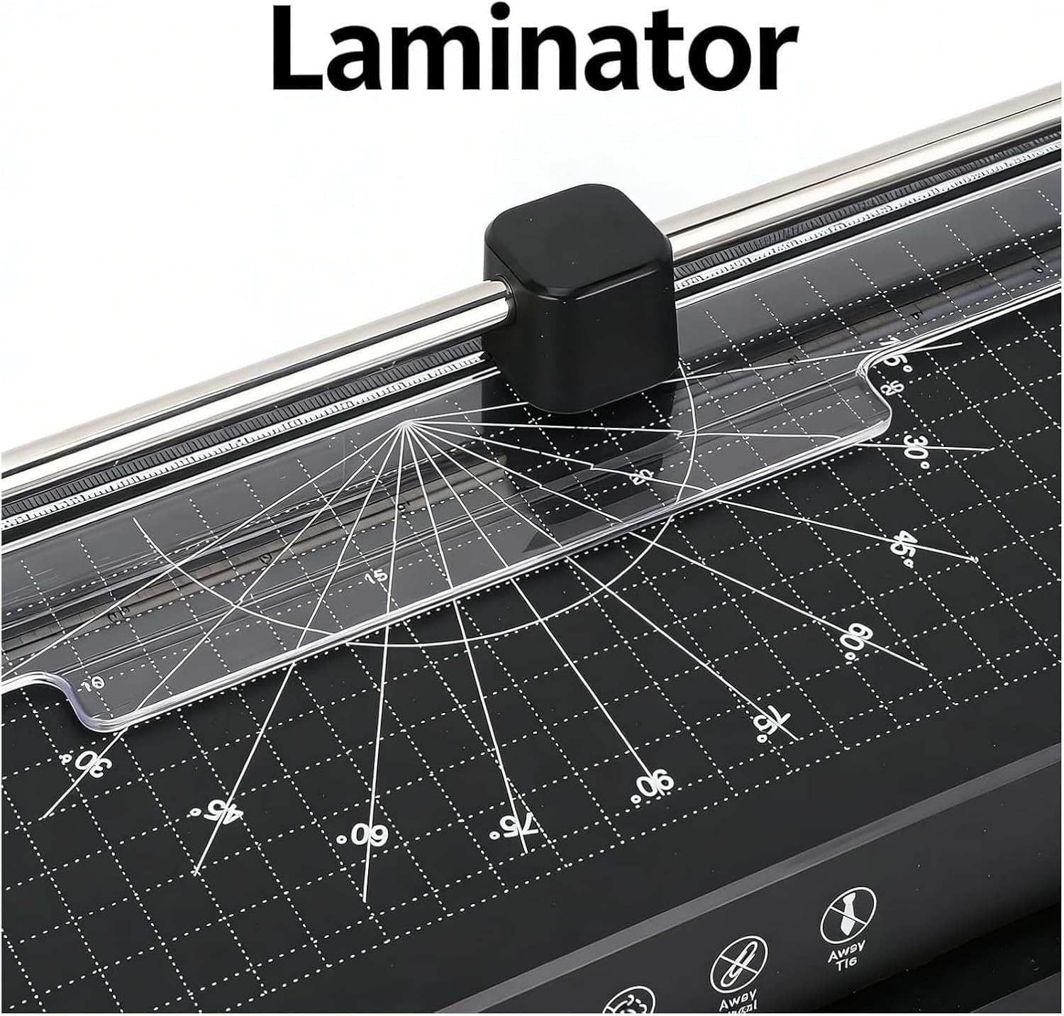 Plastificatrice A3/A4, Plastificatrice fotografica, Laminazione termica e a freddo con preriscaldamento rapido, Rilascio anti-inceppamento ABS Never-Jam, Portatile per Home Office School