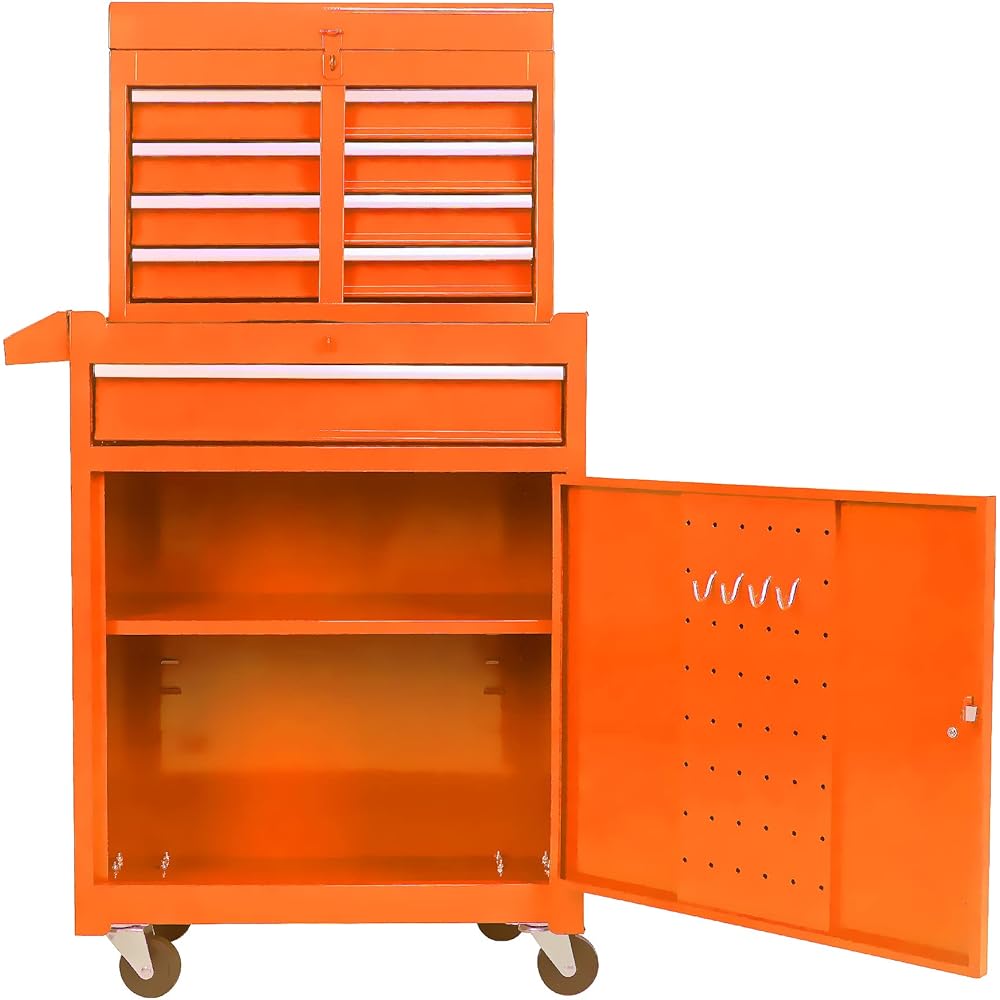 27/mo Finance pouseayar 5 Drawers Rolling Tool Box Organizer, Tool