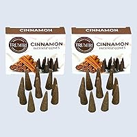 Vista 145 de TRUMIRI Copal Incense Cones - Total 20 Cone Incense - Dual Pack of 10 Insence Cones - Incense Cones Scented - Cone Incense Scents - Insense Cones
