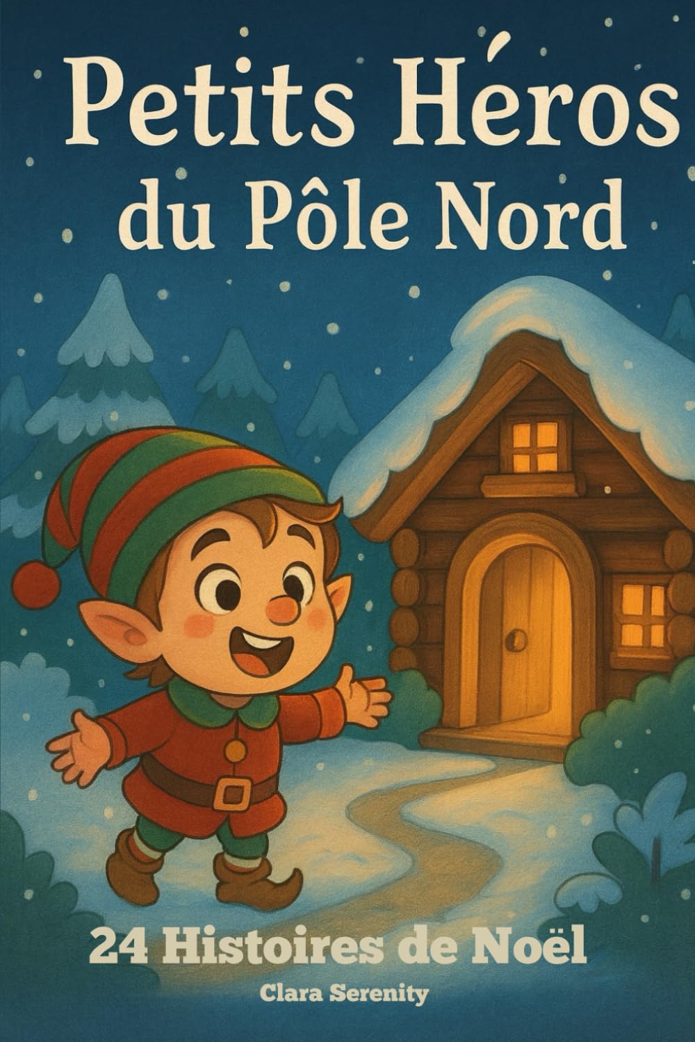 Petits Héros du Pôle Nord: 24 histoires de Noël drôles et magiques pour illuminer les soirées d’hiver