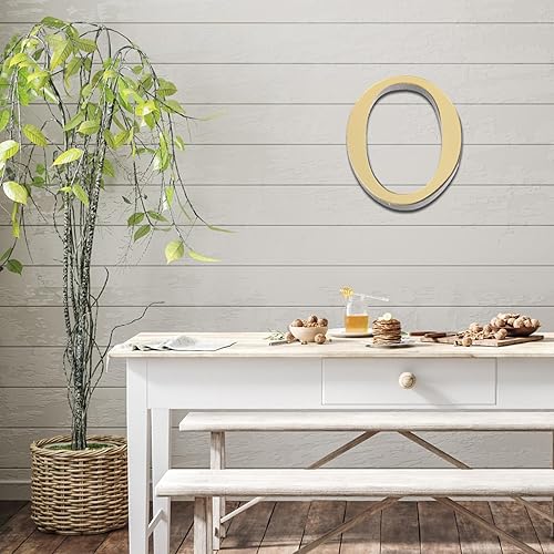 Miniatura 2 de 26 letras DIY 3D acrílico alfabeto pegatinas de pared, letras autoadhesivas del alfabeto, arte mural para el hogar, sala de estar (O)