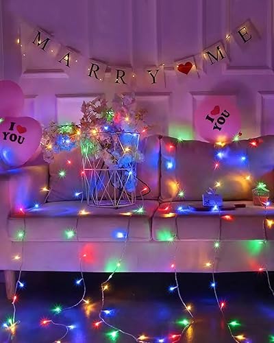 Miniatura 3 de 360 luces LED de Navidad de 125 pies, tira de luces de Navidad conectables, temporizador y memoria, luz de árbol parpadeante impermeable para